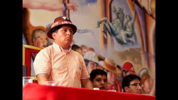 Parlamentarios de la oposición piden la renuncia de Huarachi. Foto APG