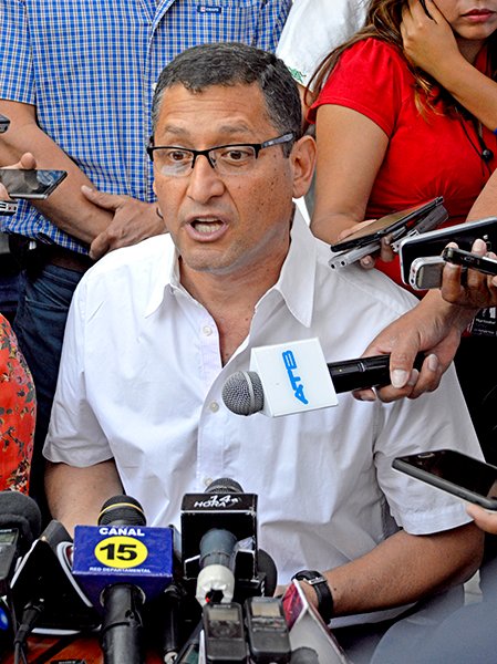 El líder de Unir, Oscar Montes Barzón