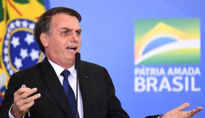 Jair Bolsonaro: “Si alguien entra en mi casa le disparo”. Foto: Archivo de AFP