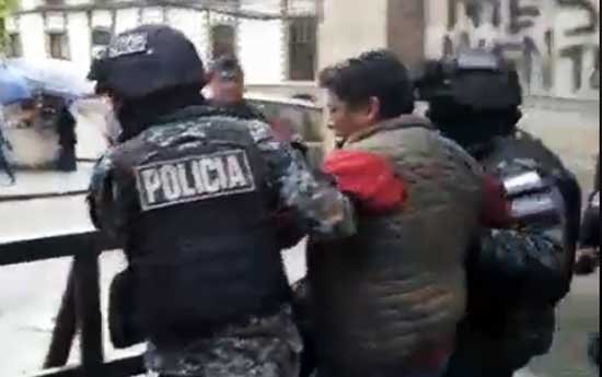 Foto captura de pantalla / Video Rodrigo Fernández