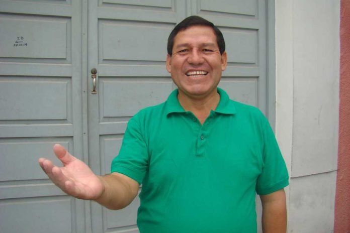El alcalde de Yacuiba Ramiro Vallejos Villalba.