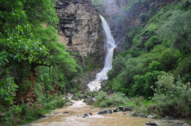 Chorros de Jurina waterfalls, Tarija, Bolivia.