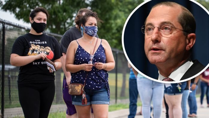“La ventana se está cerrando” para que EEUU tenga el coronavirus bajo control, advierte el secretario de Salud