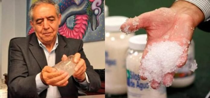 Agua en polvo